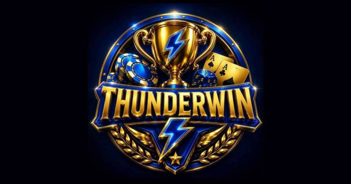 Main banner showing Thunder Win Casino as a PH-focused online gaming platform